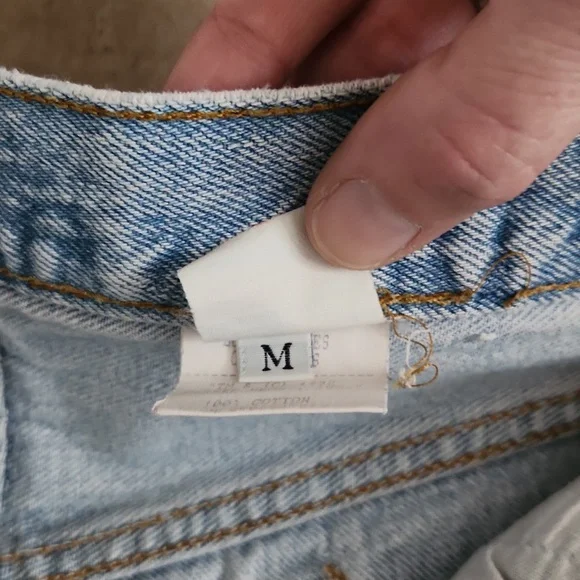 Vintage Button-Fly Jean Cut Offs - Picture 5 of 9